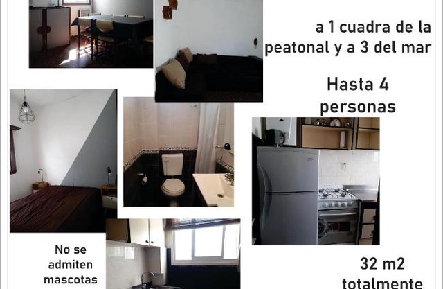 Departamento 2 ambientes en MIRAMAR