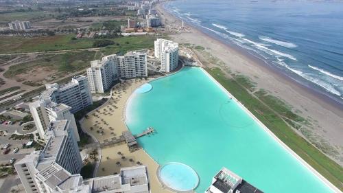 DEPARTAMENTO FRENTE AL MAR EN RESORT Laguna del Mar 7P