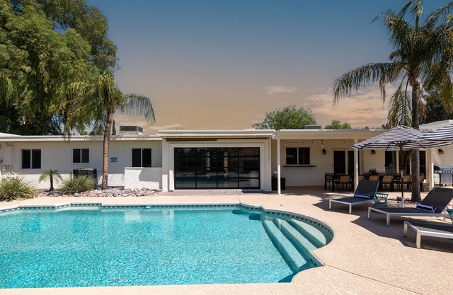 Desert Oasis by AvantStay | Basketball Court, Volleyball, Pool, Gazebo, Game Room!