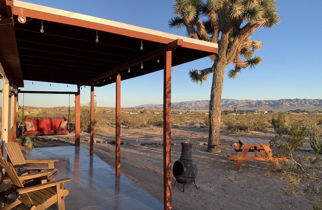 Five acres of a Secluded Desert Retreat, yet close to JTNP and to Downtown JT