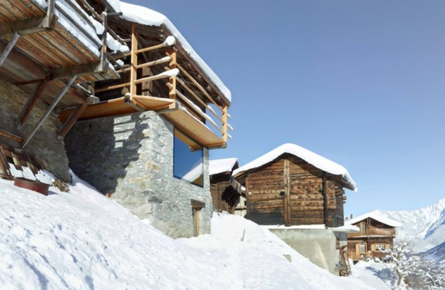 Chalet design dans un cadre idyllique