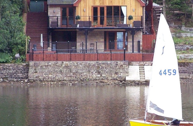 Maison individuelle directement sur le lac Rudyard, Staffordshire Moorlands