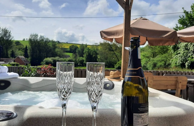 Devon Holiday Home. Hot Tub, Play Area & games Room Country Views. 12 Guests