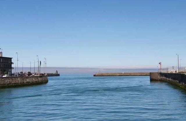Dieppe pied plage, VUE MER IMPRENABLE.