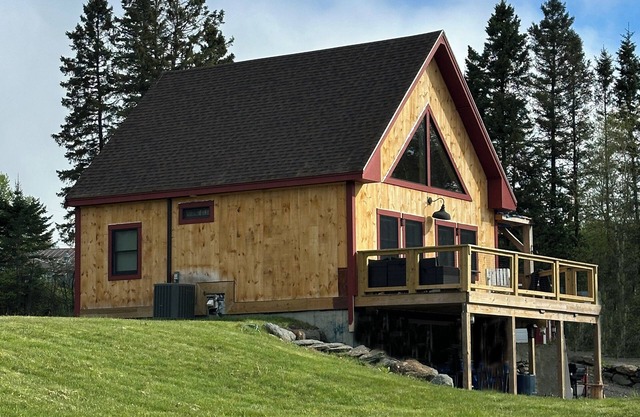 Direct ATV Trail Riding - Snowmobiling - NEW 3-Bedroom Cabin with Views - WiFi