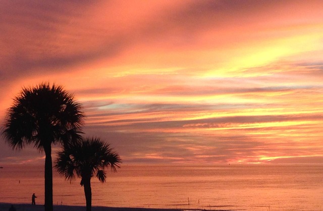 DIRECTEMENT SUR LA PLAGE - ST PETE BEACH PASS-A-GRILLE - Superbes couchers de soleil depuis le balcon