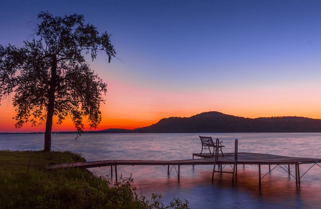 Une retraite privée Lakeside