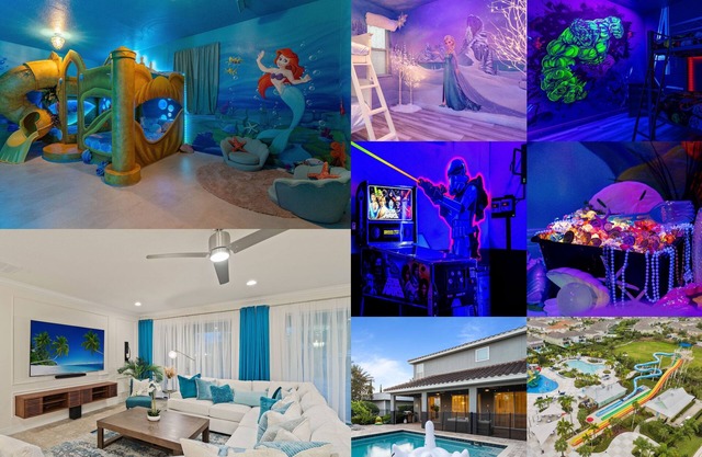 Disney Vacation Villa. Free Water park and Disney Shuttle. Themed Room.