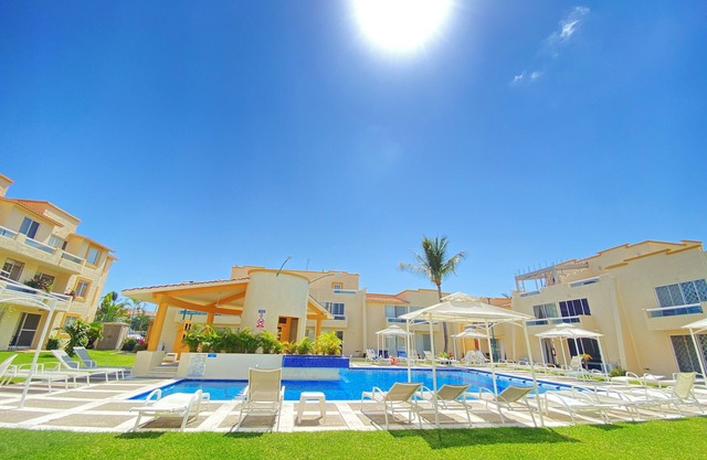 Divino loft para parejas con alberca a 5 min de la playa!