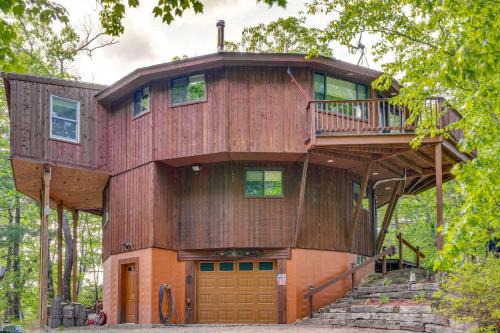 Dock and Beach Access Scenic Lake Ossipee Cabin!