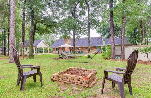 Dog-Friendly Alabama Retreat with Patio and Fire Pit!