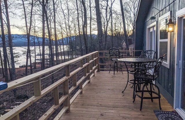 Dog-Friendly Lakefront Home with Kayaks, a Firepit, Furnished Deck, & Fast WiFi