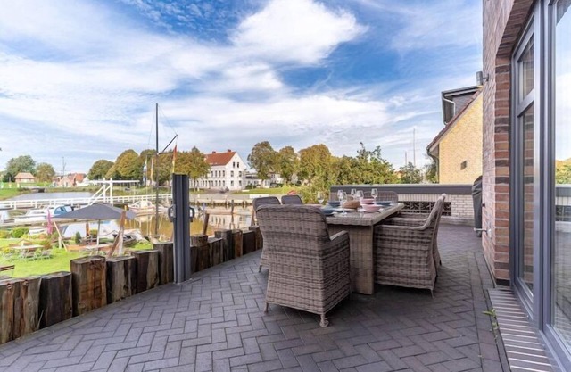 Maison jumelée directement au port de Tönning