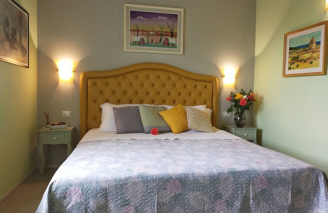 Chambre double dans une ferme du 16ème siècle.