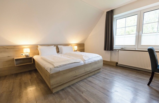 Double room 116. With garden view and dog-friendly.