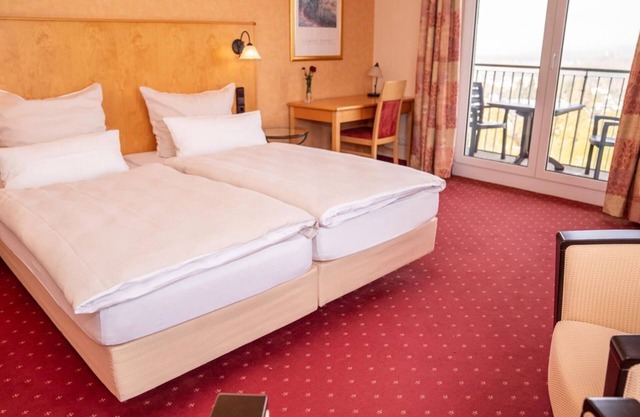 Chambre double deluxe vue Munterley - Hotel Löwenstein