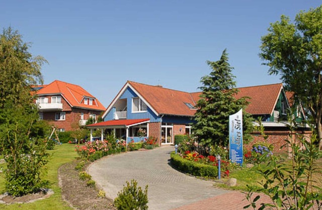 Double room Seeschwalbe in the Hotel-Pension Altes Siel - Double room Seeschwalbe with balcony