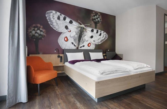 Chambre double, douche, toilette - Hotel Weinhaus Halfenstube