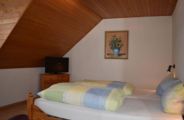 Chambre Double Douche / WC - Weingut-Gästehaus Hermes-Lex