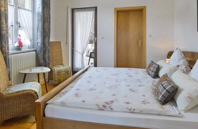 Chambre Double avec Balcon - Pension Haus am Walde