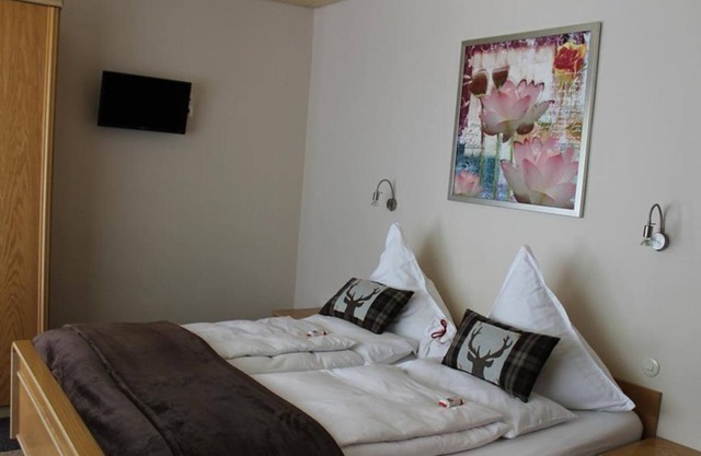 Chambre double avec balcon - Mosel-Pension Gästehaus Christiane