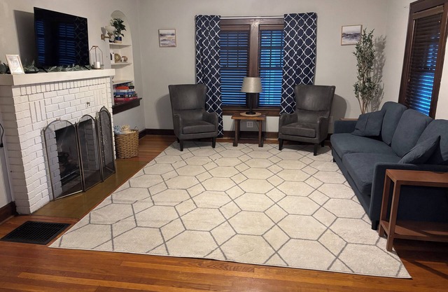 Downtown Bedford’s Timeless Retreat: Historic charm meets modern living.