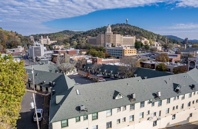 Downtown in Historic District, gated community with assigned parking.