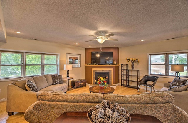 Downtown Yankton Apartment w/ Patio & River View!