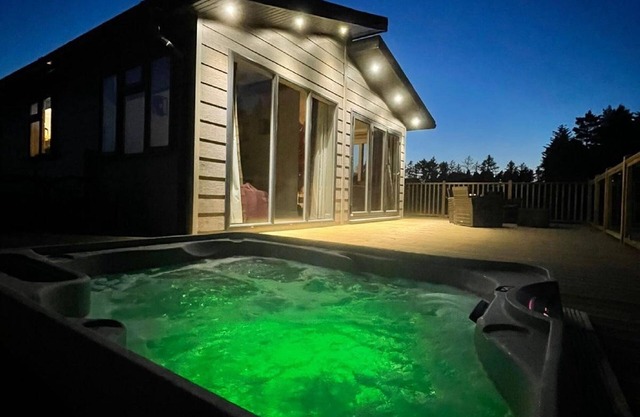 Lodge-Premium-Salle de bain et douche-Vue sur le bois