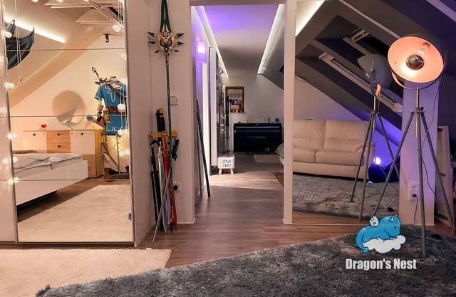 Dragons Nest: Cozy & Modern Attic Loft Nuremberg