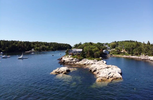Dramatiques bord de l'océan à 270 degrés de Waterfront