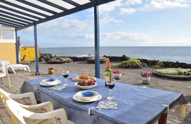 Maison de rêve en front de mer, vue panoramique sur l'Atlantique et El Hierro