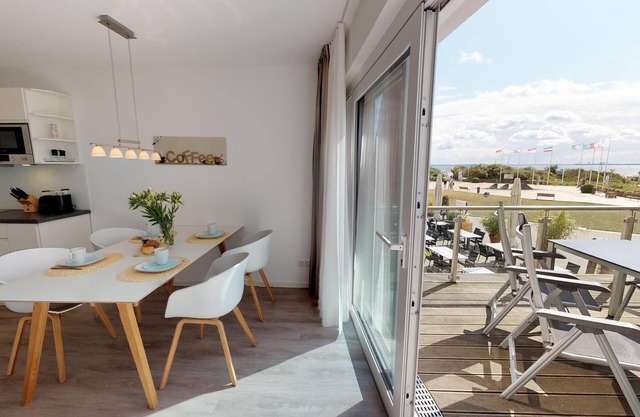 Dream location with top equipment directly on the beach of Pelzerhaken