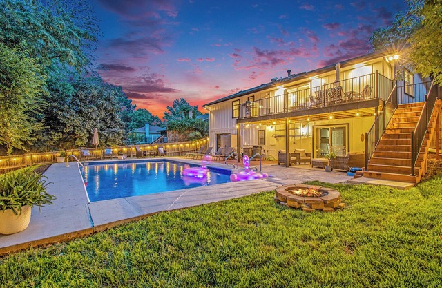 Dream pool house with game room