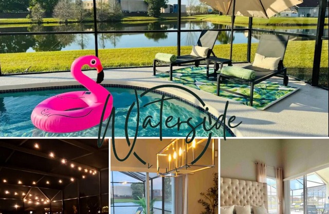 Modern Waterside Villa/ Prime Location Near Disney