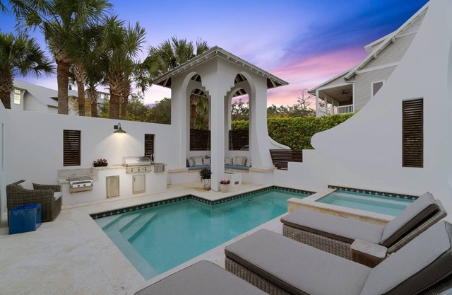 Luxury Seagrove Rental 'License To Chill' with Private Pool, Spa, Home Theater a