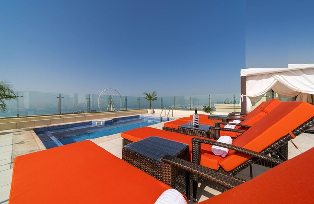 Dubai Jbr incroyable terrasse Penthouse 6 Bdr. piscine privée!