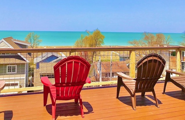 Dune-Top Escape: Big View, Big Lake, Big Beach!