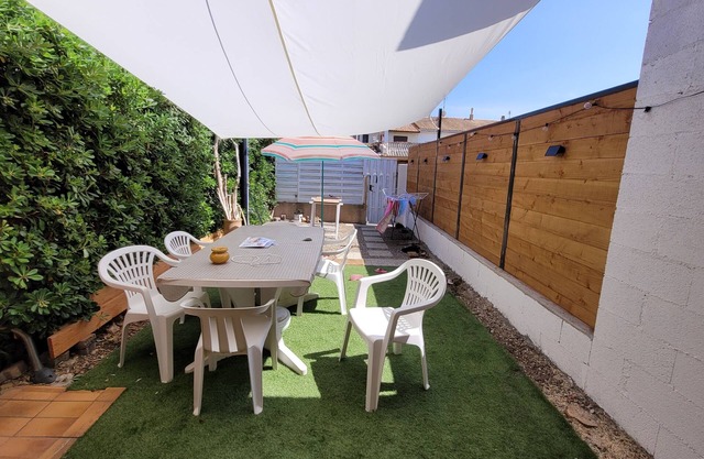 Duplex 45M² avec Jardin à 150m de la plage