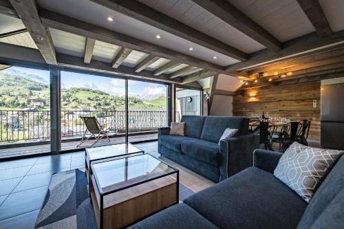 Duplex in Albiez-Montrond with terrace