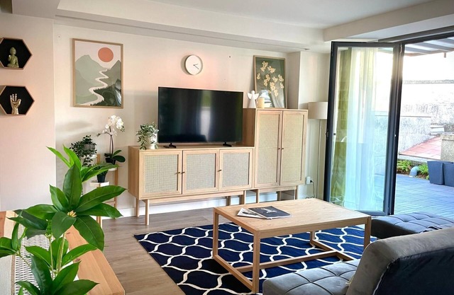 Duplex independent house with garden ideal for family relaxation and telecommuting