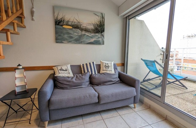 Duplex coup de coeur très proche de la plage