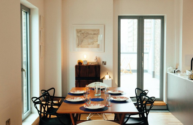 Duplex Penthouse with Skyline and Terrace in London Battersea