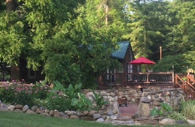 Eagles Rise Cabin sur Sugar Creek avec bain à remous