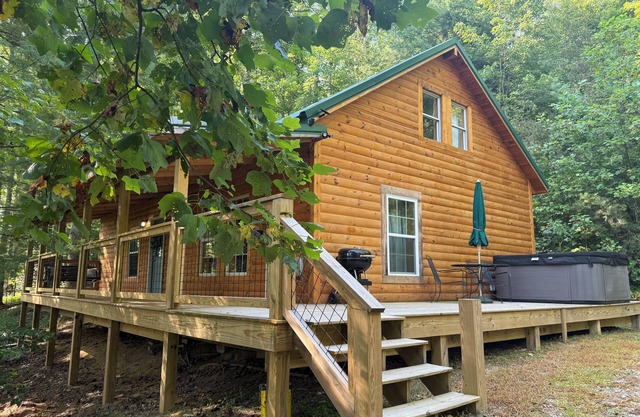 SPRING PRICE DROP! Charming 2-bedroom cabin-peaceful-close to Natural Bridge