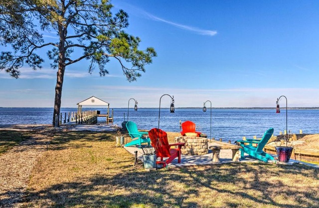 East Bay Vacation Rental with Dock!