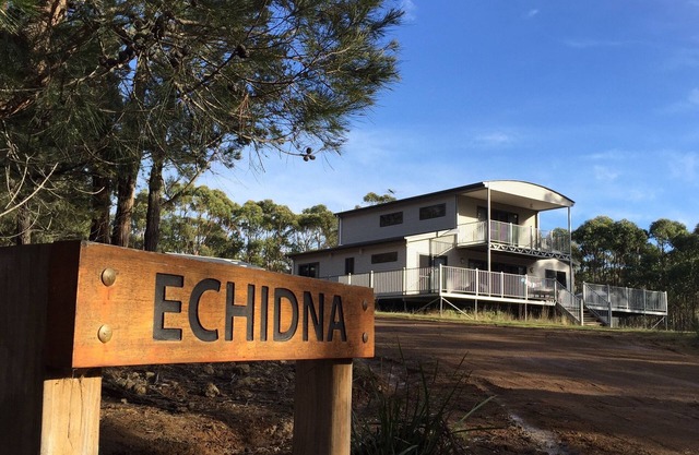 Echidna sur Bruny, de luxe au sein de l'île brousse