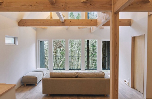 ECHO N Building A rental villa with a private saun / Yonezawa Yamagata