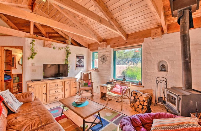NOUVEAU! Eclectic Adobe Crestone Cottage w / Patio + Yard!