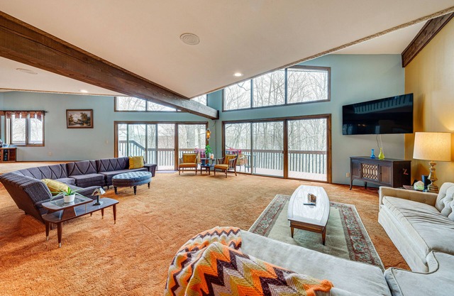 Eclectic Hubertus Home w/ Game Room & Fire Pit!